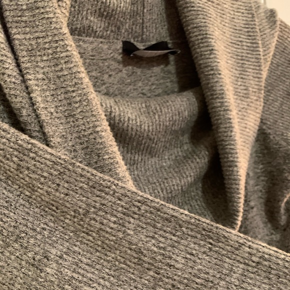 COA Grey Mock Off Shoulder Sweater - Picture 7 of 8